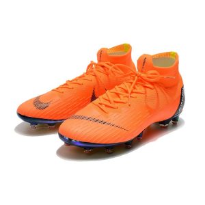 Kopačky Pánské Nike Mercurial Superfly 6 EliteAG PRO – oranžově černá